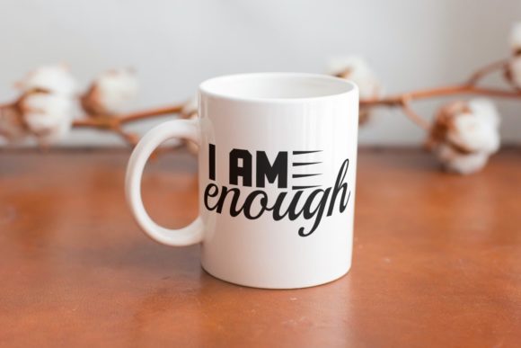 I Am Enough Christian Quotes Graphics and Crafts