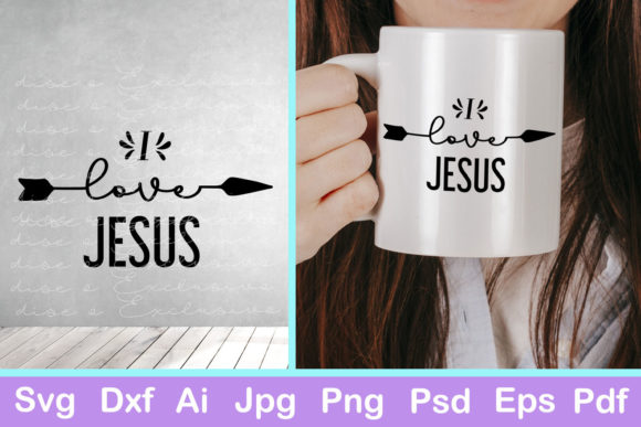 I Love Jesus Christian Graphics Crafts Review