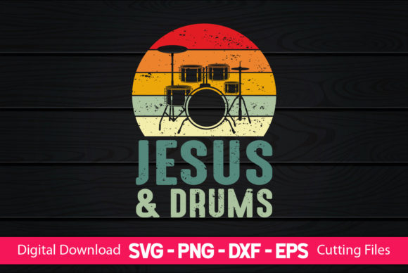 Jesus Drums Graphics & Print Templates for Branding