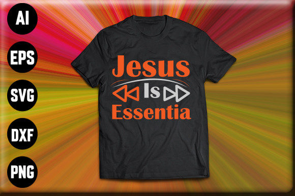 Jesus is Essentia Best Design: Graphics for Print Templates