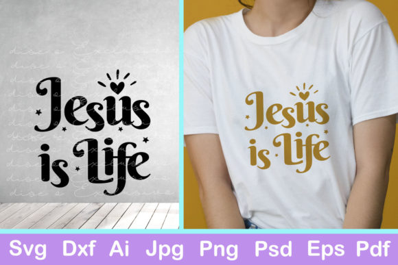 Jesus is Life Christian Graphics and Crafts Review