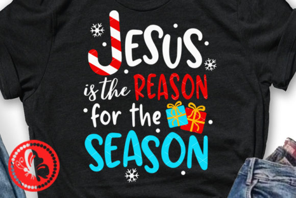 Jesus is the Reason for the Season Color: Graphics & Illustrations