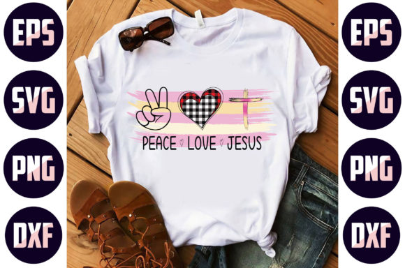 Jesus Peace Love Sublimation Graphics & Crafts Review