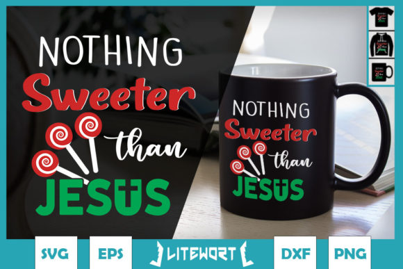 Nothing Sweeter Than Jesus Christmas: Crafts & Graphics Review